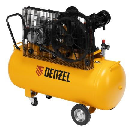 Компрессор воздушный рем. привод Denzel BCV 4000-T/200, 4,0 кВт, 200 литров, 690 л/мин купить в Нижневартовске