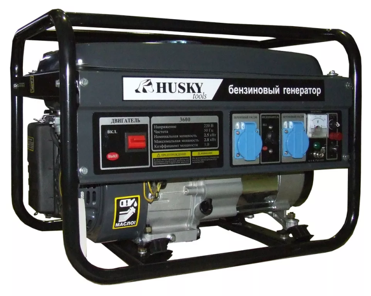 Бензогенератор Husky 3900 купить в Нижневартовске