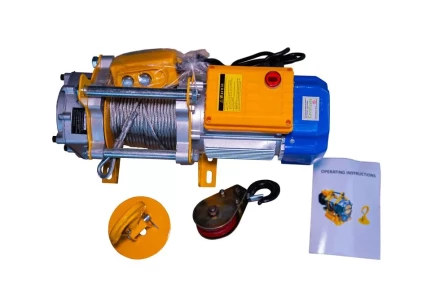 Лебедка электрическая TOR КCD (TSA) 300/600 40/20 м 220В (алюминиевый корпус) 1023995 купить в Нижневартовске