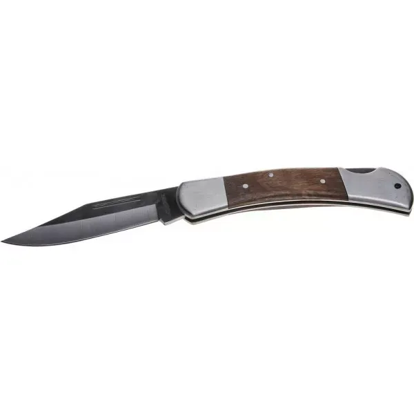 Нож STAYER складной с деревянными вставками, большой 47620-2_z01 купить в Нижневартовске