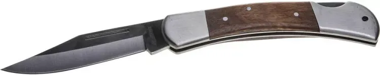 Нож STAYER складной с деревянными вставками, большой 47620-2_z01 купить в Нижневартовске