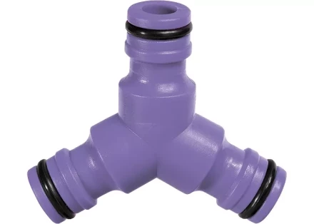 Тройник для разветвления или соединения штуцерный пластмассовый PALISAD 66468 купить в Нижневартовске