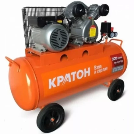 Компрессор масляный поршневой ременной Кратон AC-300-100-BDV 3 01 01 039 купить в Нижневартовске
