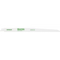 Полотно KRAFTOOL &quot;INDUSTRIE QUALITAT&quot;, S1222VF, для эл/ножовки, Bi-Metall, по металлу, дереву, шаг 1,8-2,5мм, 280мм 159705-U-28