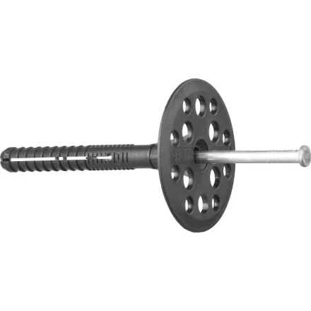 Дюбель ЗУБР "МАСТЕР" для изоляционных материалов полипропиленовый, металлический стержень, 10 x 120 мм, 100 шт 4-301525-10-120_z01 купить в Нижневартовске