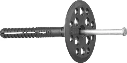 Дюбель ЗУБР "МАСТЕР" для изоляционных материалов полипропиленовый, металлический стержень, 10 x 120 мм, 100 шт 4-301525-10-120_z01 купить в Нижневартовске