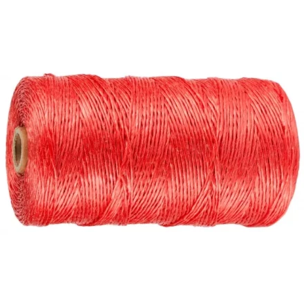 Шпагат STAYER многоцелевой полипропиленовый, d=1,5 мм, красный, 500 м, 32 кгс, 0,8 ктекс 50079-500 купить в Нижневартовске