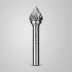 Зубр Твердосплавная борфреза J - зенкер с вершиной 60°, 12 х 10 мм (28808-12-10) купить в Нижневартовске