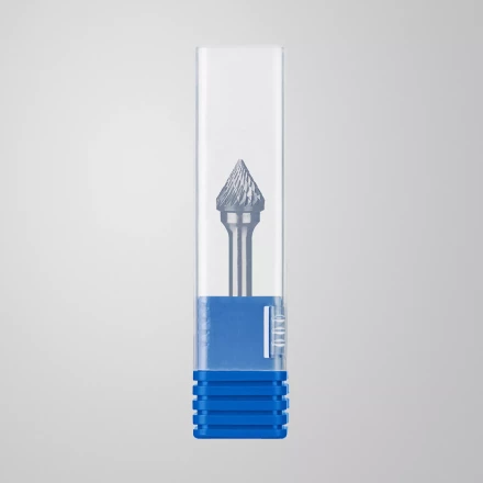 Зубр Твердосплавная борфреза J - зенкер с вершиной 60°, 12 х 10 мм (28808-12-10) купить в Нижневартовске