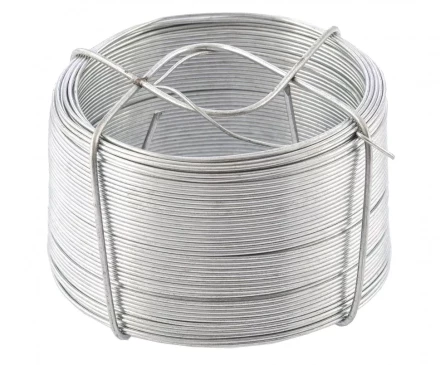 Проволока стальная оцинкованная 0,9 мм длина 50 м Сибртех 47752 купить в Нижневартовске