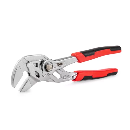 Клещи переставные — гаечный ключ КВТ 180 мм с кнопочной самофиксацией (дублирующая запись) (82148) купить в Нижневартовске