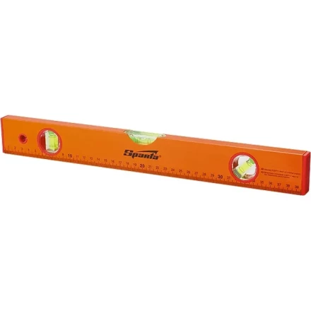 Уровень алюминиевый 2000 мм 3 глазка желтый линейка  SPARTA 330415 купить в Нижневартовске