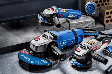 ЗУБР 1500 Вт, d125 мм, УШМ, Профессионал (УШМ-П125-1500 ПСТ) купить в Нижневартовске