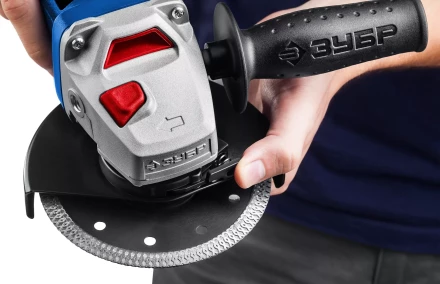 ЗУБР 1500 Вт, d125 мм, УШМ, Профессионал (УШМ-П125-1500 ПСТ) купить в Нижневартовске