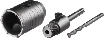 ЗУБР 50 мм, SDS - Plus, 6Т, коронка по бетону с оснасткой (29211-50) купить в Нижневартовске