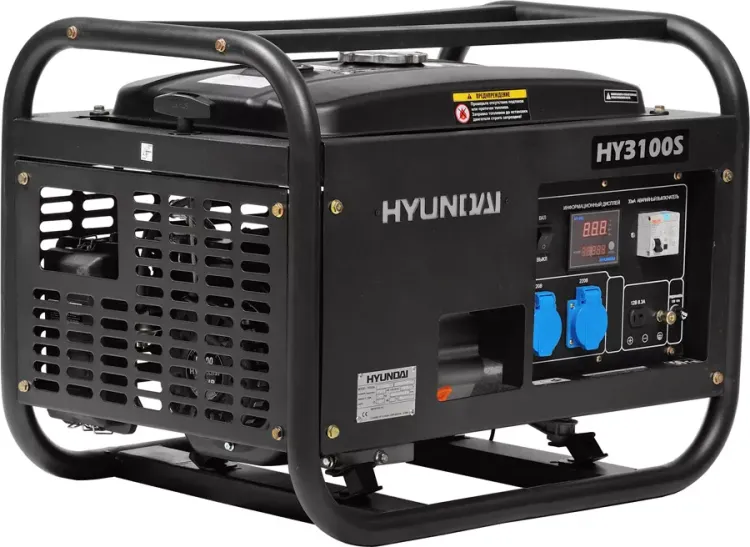 Бензогенератор Hyundai HY 3100S купить в Нижневартовске