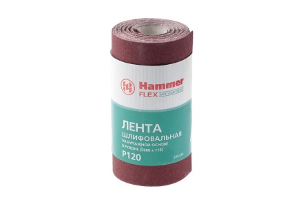 Лента шлифовальная в рулоне HAMMER Flex  216-014 купить в Нижневартовске