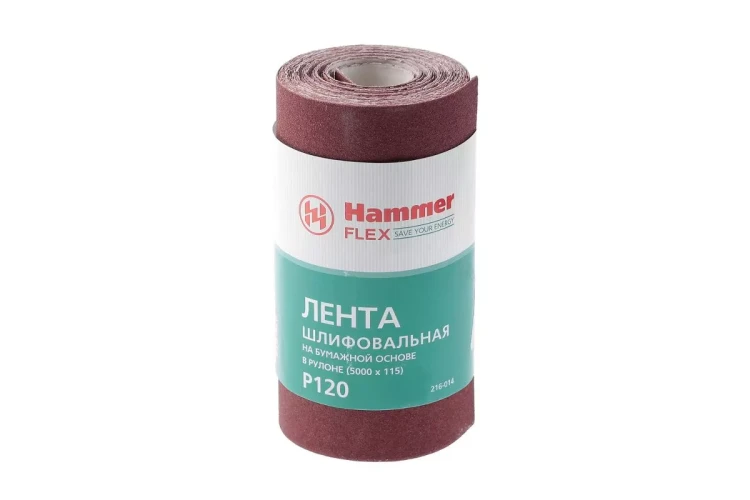 Лента шлифовальная в рулоне HAMMER Flex  216-014 купить в Нижневартовске
