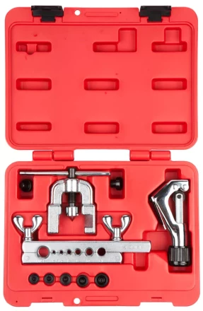 Набор ЗУБР &quot;МАСТЕР&quot; УНИВЕРСАЛ для резки, развальцовки и расширения под пайку труб с толщиной стенки до 1мм, в боксе 23616-H10 купить в Нижневартовске