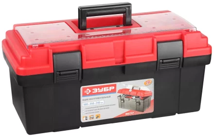 Ящик ЗУБР "МАСТЕР" пластмассовый для инструмента, 19" 38180-19 купить в Нижневартовске
