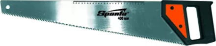 Ножовка по дереву 450 мм 5-6 TPI каленый зуб линейка пластиковая рукоятка SPARTA 232335 купить в Нижневартовске