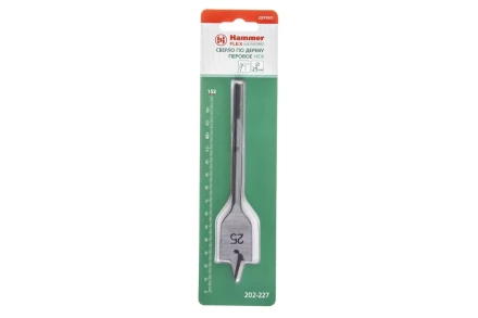 Сверло по дереву HAMMER Ф25х152мм (DR WD SP 25мм*152мм) купить в Нижневартовске