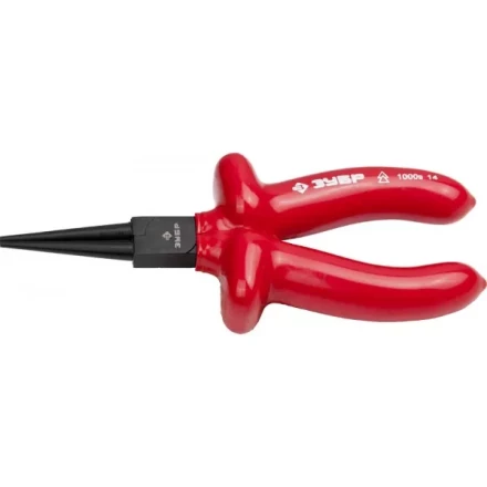 Круглогубцы ЗУБР "МАСТЕР" "ЭЛЕКТРИК" диэлектрические, высоковольтные до ~1000В, 160мм 2214-8-16_z02 купить в Нижневартовске