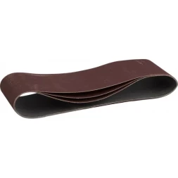 Лента шлифовальная бесконечная ЗУБР &quot;МАСТЕР&quot; на тканевой основе, для ЛШМ, P180, 100х610мм, 3шт 35543-180