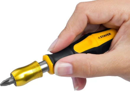 Набор STAYER "MASTER" HERCULES: Отвертки, Cr-V, эргономичная двухкомпонентная рукоятка, 30предм, в боксе 25055-H30 купить в Нижневартовске