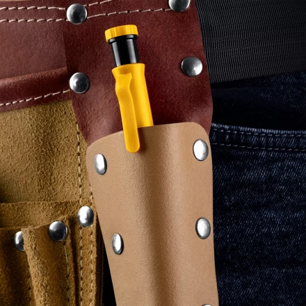 ЗУБР АСК желтый, d 2,8 мм, HB, 6 сменных грифелей, автоматический карандаш (06311-5) купить в Нижневартовске