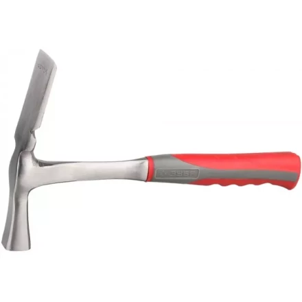 Молоток каменщика ЗУБР широкий, цельнокованый, с двухкомпонентной рукояткой, 600г 20145-600 купить в Нижневартовске