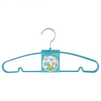 Вешалка для легкой одежды с прорезиненным противоскользящим покрытием 40 см 5 штук в комплекте ELFE 92927 купить в Нижневартовске