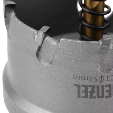 Коронка по металлу твердосплавная, 51 мм Denzel 724016 купить в Нижневартовске