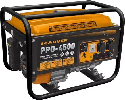 Генератор бензиновый CARVER PPG- 4500 LT-177F купить в Нижневартовске