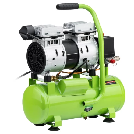 Компрессор безмаслянный малошумный Сибртех МБ 750/10,750 Вт, 10 л, 150 л/мин 58001 купить в Нижневартовске