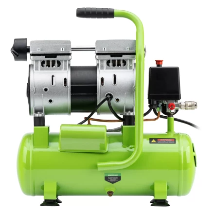 Компрессор безмаслянный малошумный Сибртех МБ 750/10,750 Вт, 10 л, 150 л/мин 58001 купить в Нижневартовске