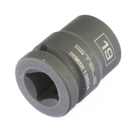 Головка ударная шестигранная 19 мм 1/2&quot; CrMo Stels 13924 купить в Нижневартовске