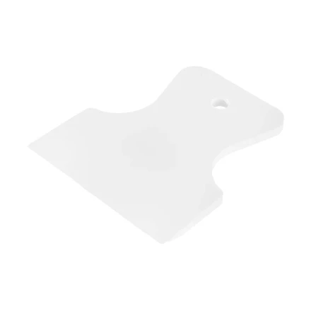 Шпатель, белая резина, 80 мм Россия Сибртех 85833 купить в Нижневартовске