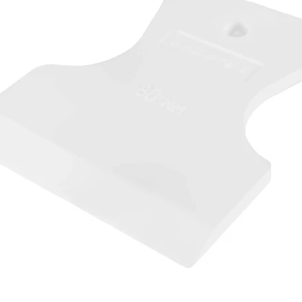 Шпатель, белая резина, 80 мм Россия Сибртех 85833 купить в Нижневартовске