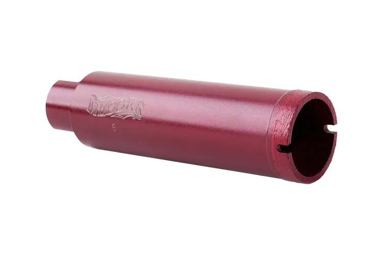 Сегментная алмазная коронка MESSER REDLINE по граниту диаметр 25 мм длина 100 мм купить в Нижневартовске