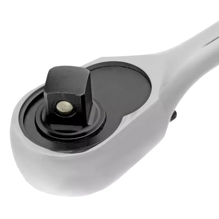 Ключ-трещотка 1/2" Gross 14052, CrV, 120 зубьев, цельнометаллический, хром купить в Нижневартовске