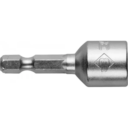 Биты ЗУБР "МАСТЕР" с торцовой головкой, магнитные, Cr-V, тип хвостовика E 1/4", 10х45мм, 2шт 26392-10-02 купить в Нижневартовске