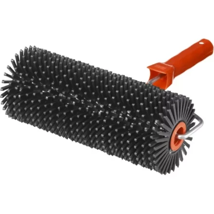 Валик игольчатый ЗУБР "МАСТЕР" по бетону в сборе, пластмассовые иглы 27мм, 105х240мм 03954-24 купить в Нижневартовске