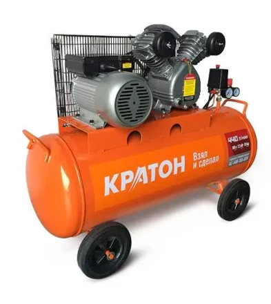 Компрессор масляный поршневой ременной Кратон AC-440-100-BDV 3 01 01 040 купить в Нижневартовске