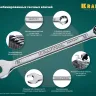 Наборы ключей комбинированных KRAFTOOL, Cr-V, DIN 3110, в EVA-ложементе 27079-H12E купить в Нижневартовске
