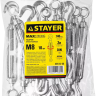 Талреп DIN 1480, крюк-кольцо, оцинкованный, М8, 10 шт, STAYER Master 30515-08 30515-08 купить в Нижневартовске