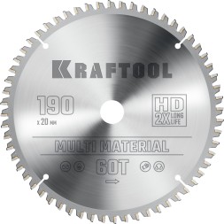 Диск пильный Multi Material, повышенный ресурс 36953-190-20