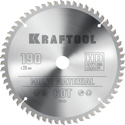 Диск пильный Multi Material, повышенный ресурс 36953-190-20 купить в Нижневартовске
