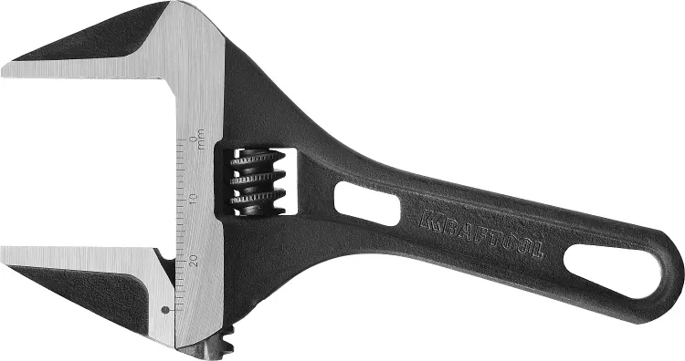 Ключ разводной компактный c тонкими губками KRAFTOOL SlimWide Compact 27266-15 купить в Нижневартовске