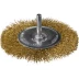 DEXX. Щетка дисковая для дрели, витая стальная латунированная проволока 0,3мм, 100мм 35110-100 купить в Нижневартовске